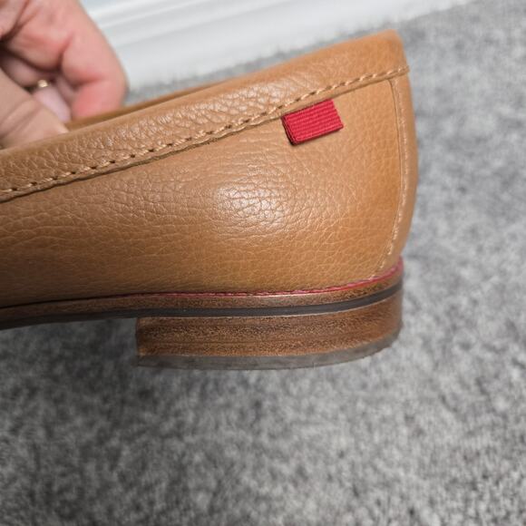 MARC Joseph New York East Village Sz 8 Tan Leather Loafer Made In Brazil - Picture 6 of 9